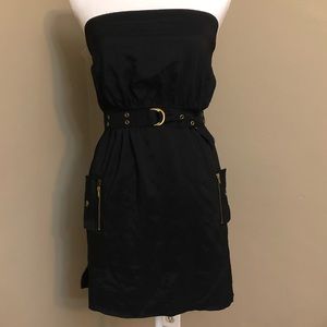 Blank Strapless Mini Dress